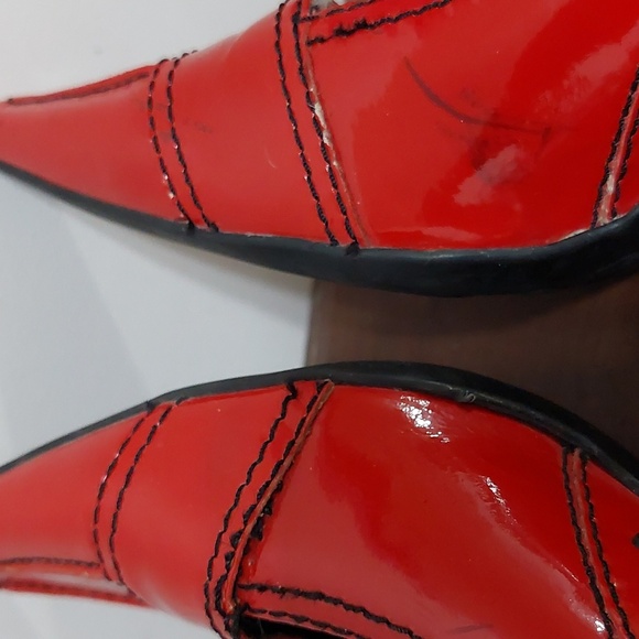 Steven Shoe Size 9 Red - Picture 11 of 16